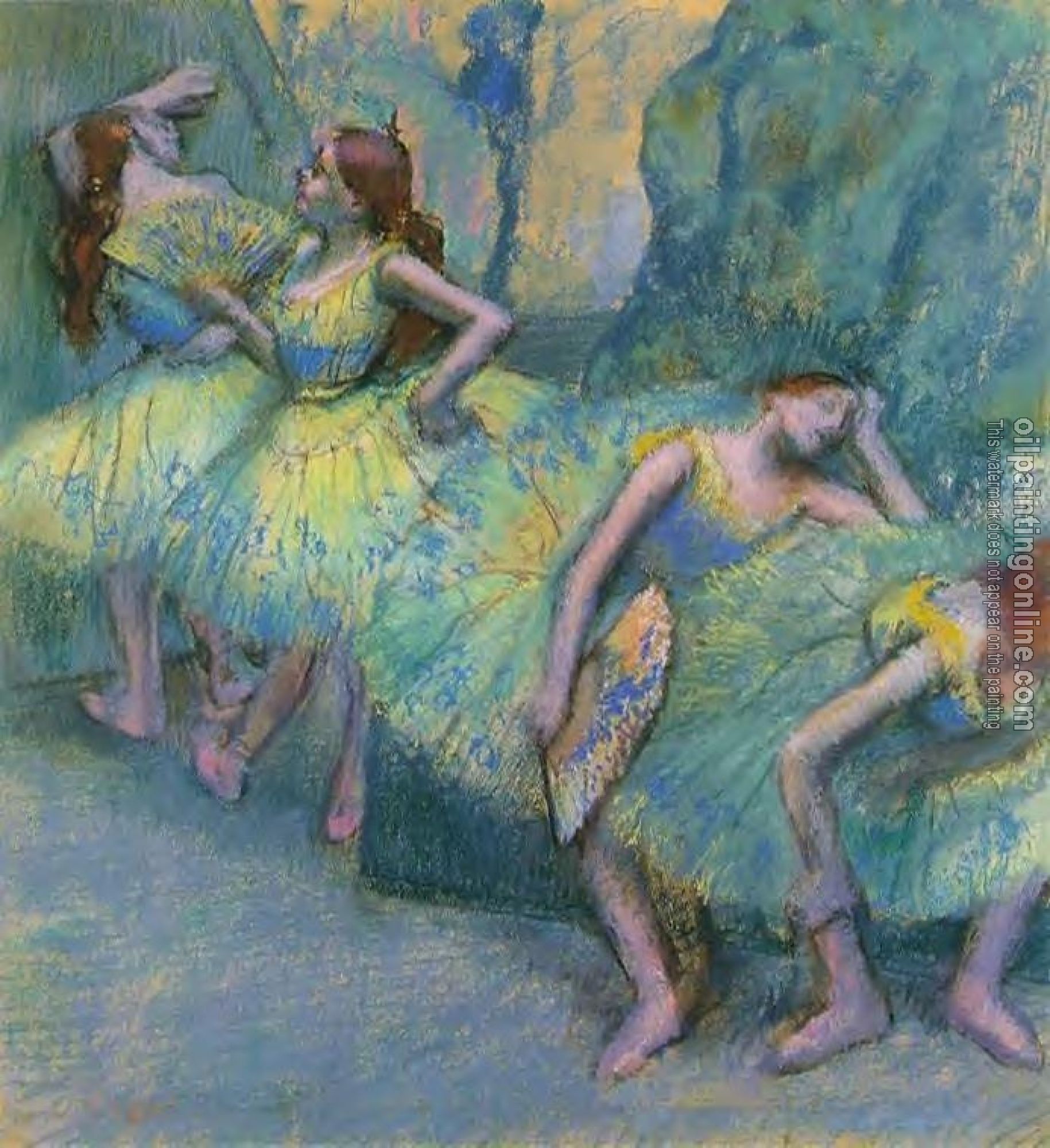 Degas, Edgar - Ballet Dancers in the Wings